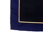 Hermes Heaven Carre 90 Silla Gaucho's Saddle Marine Navy Scarf — view 5