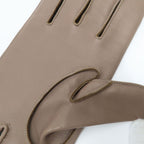 Hermes Gloves Beige Lambskin 9 Initial — view 4
