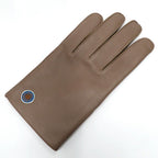 Hermes Gloves Beige Lambskin 9 Initial — view 5