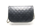 Chanel Stand Quilted GD Leather Che Handbag — view 2