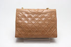 Chanel Stand Quilted GD Leather Che Handbag — view 2