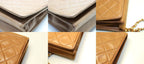 Chanel Stand Quilted GD Leather Che Handbag — view 9