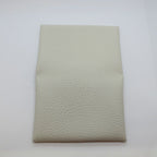 Hermes Heaven Calvidu Duo Chevre Coin Purse Card Case Silver Manufactured Around — view 6