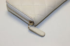 Chanel Stand Quilted Caviar Leather GD Wallet — view 4