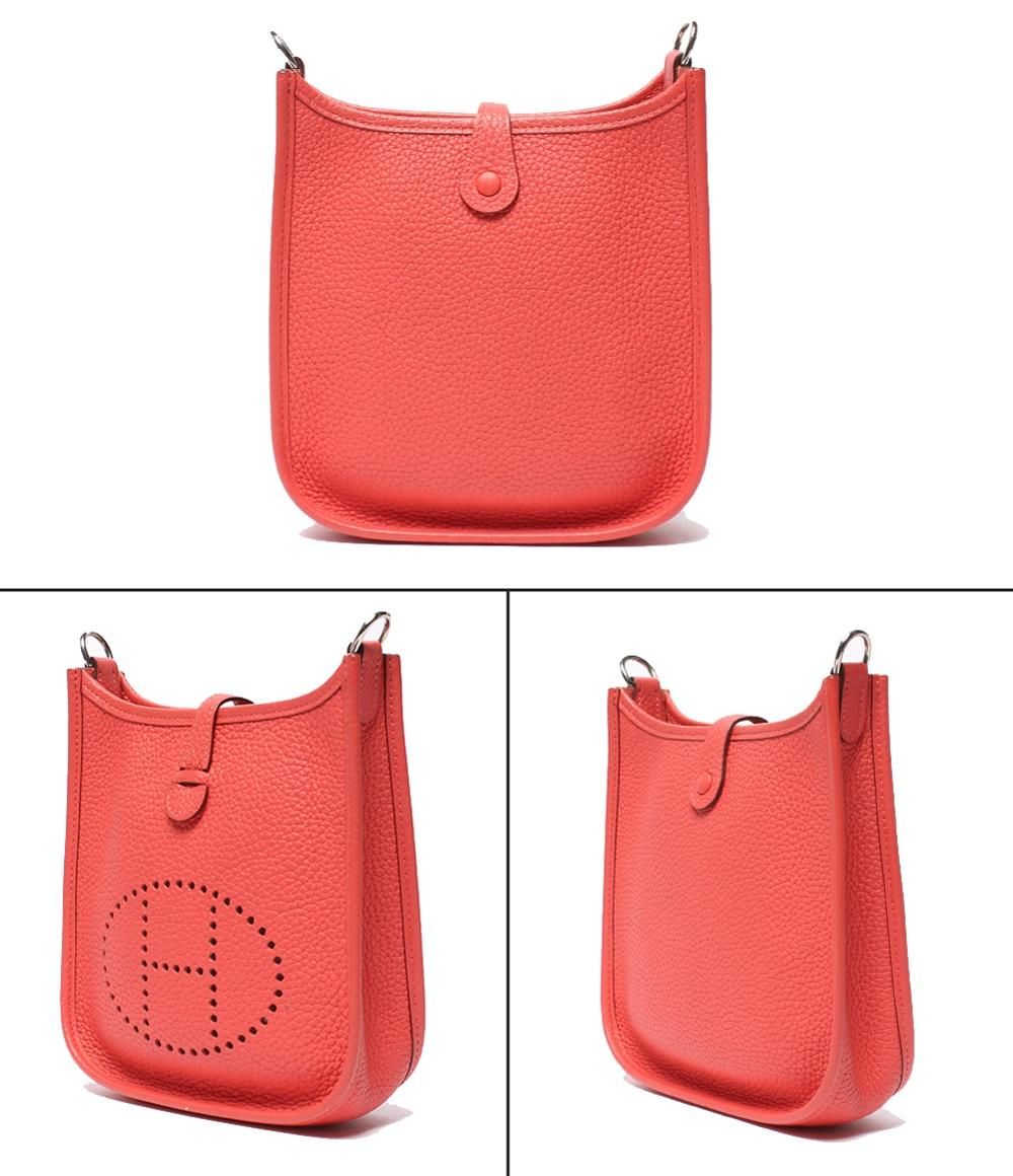 Hermes Shoulder Bag Silver Bag Crossbody Taurillon Clemence TPM — view 2