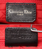 Dior 2-Way Shoulder Bag Dio Cannage LadyChristian — view 4