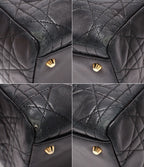 Dior 2-Way Shoulder Bag Dio Cannage LadyChristian — view 5