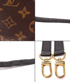 Louis Vuitton 2-Way Shoulder Bag Crossbody Tote MM Monogram — view 9