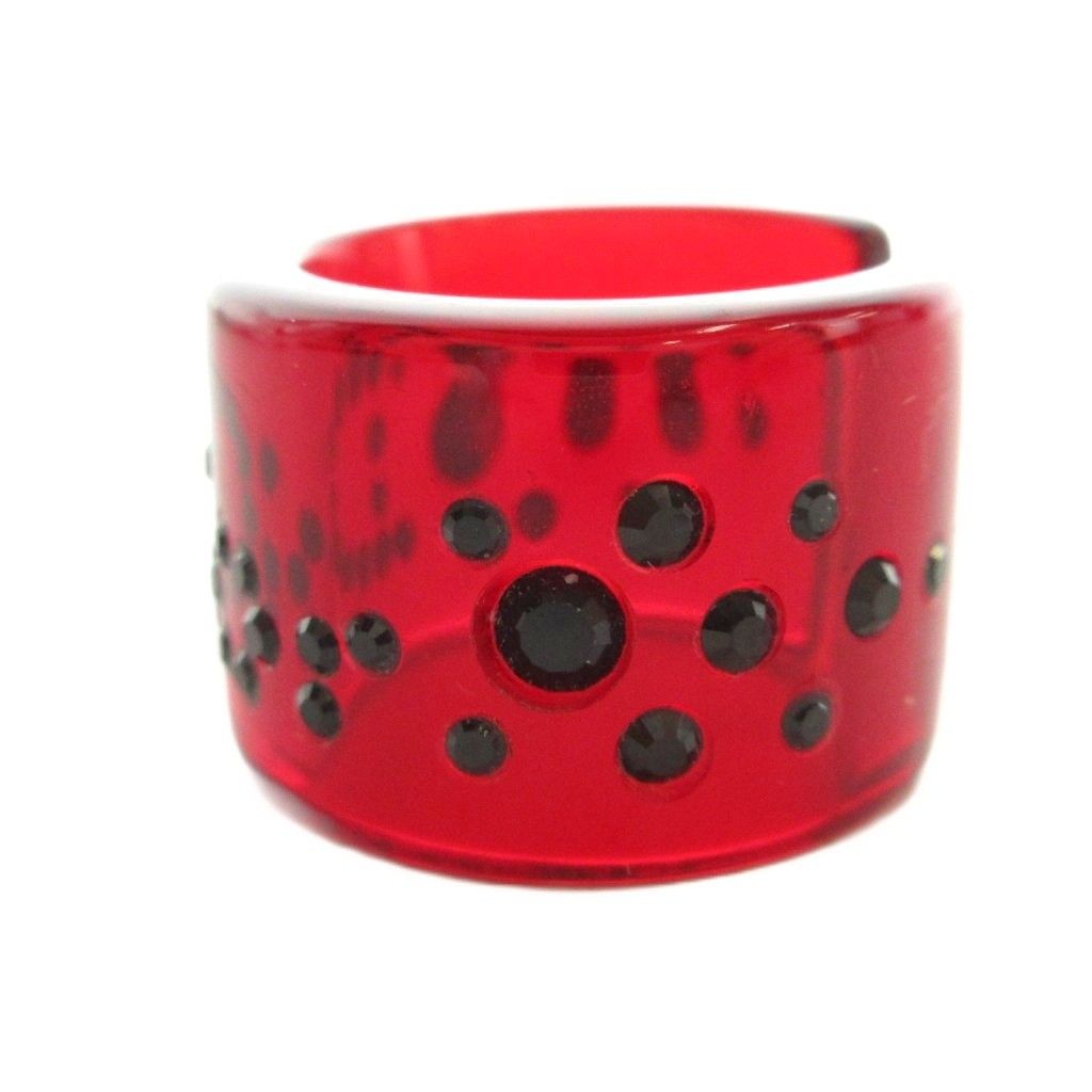 Dior Ring Line Strike Logo Red — view 3