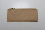 Louis Vuitton Monogram Empreinte Portefeuille Clemence Leather Wallet — view 8