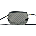 Gucci Vintage Micro GG Logo Leather Mini Shoulder Bag Pochette Navy — view 3