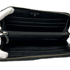 Chanel Wallet Quilted Leather Black Silver — view 5