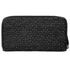 Chanel Wallet Quilted Leather Black Silver — view 2