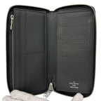 Louis Vuitton Wallet Taiga Noir Black — view 4
