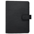 Louis Vuitton Pocket Bookcover Epi MM Noir Black Agenda