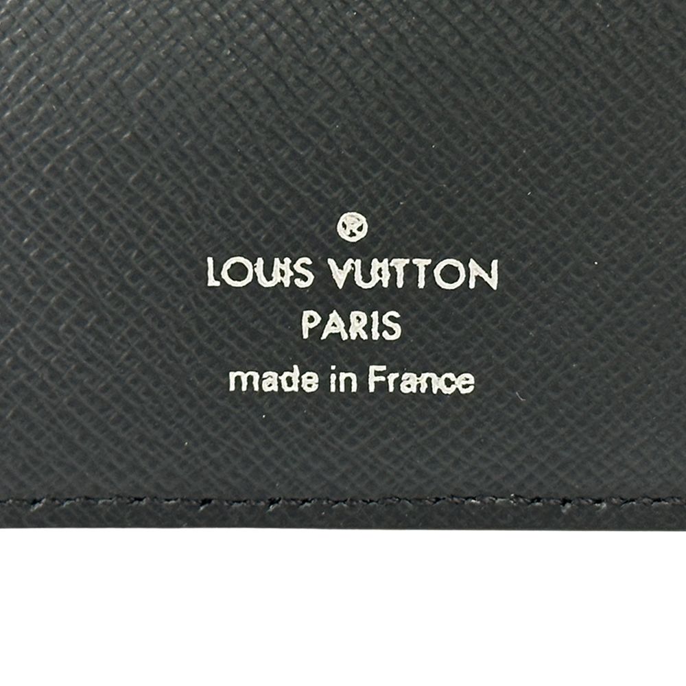Louis Vuitton Pocket Bookcover Epi MM Noir Black Agenda — view 5