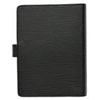 Louis Vuitton Pocket Bookcover Epi MM Noir Black Agenda — view 2