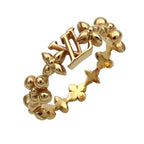 Louis Vuitton Ring Metal Gold