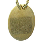 Dior Necklace Pendant Logo Gold — view 2