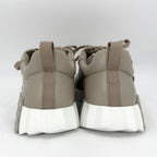 Hermes Sneakers Bouncing Shoes 39.5 Leather Suede Rubber Beige White — view 4