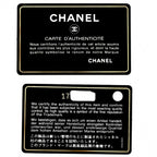 Chanel Tote Paris Biarritz MM Handbag CC Logo Leather Black Silver — view 9