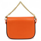 Gucci 2-Way Mini Horsebit Mini Shoulder Bag Crossbody Leather Orange Gold — view 2