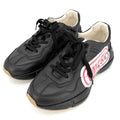 Gucci Sneakers Ryton Low Cut Shoes 6.5 Leather Black