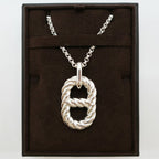 Hermes Heaven Chaine D'ancre A2 Torsade Pendant Grand Necklace — view 9