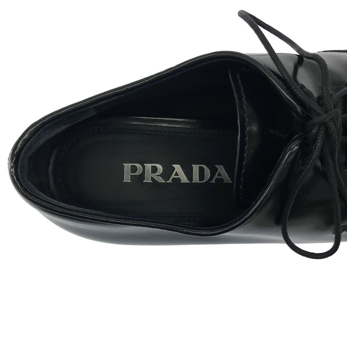 Prada lato Black 38 Heel — view 5