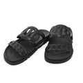 Hermes Extra Sandals tola Chaine D'ancre Black