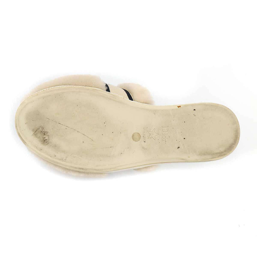 Dior Chez Moi Mules Sandals Beige — view 4