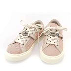 Hermes Kelly Low Cut Sneakers Pink Gray