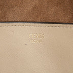 Fendi 2-Way Shoulder Bag Beige Leather — view 5
