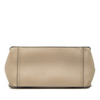 Fendi 2-Way Shoulder Bag Beige Leather — view 3