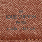 Louis Vuitton Monogram Compact Zip Wallet Brown Leather — view 8
