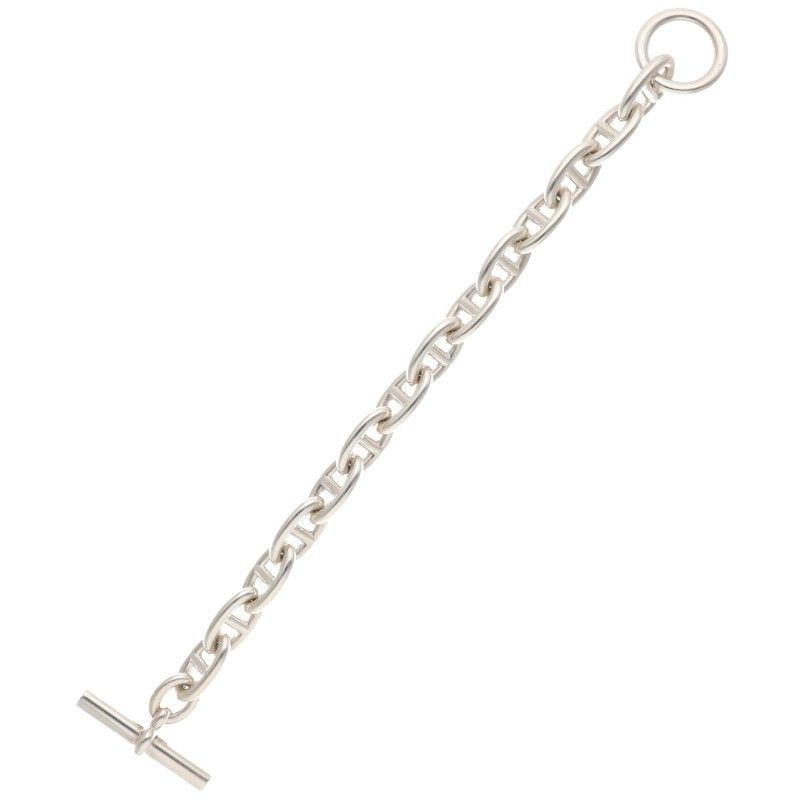 Hermes Chaine D'ancre GM Silver Bracelet — view 2