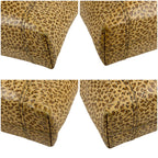 Bottega Veneta Intreccio Mirage Tote Leopard Brown Beige Butterfly Charm — view 5