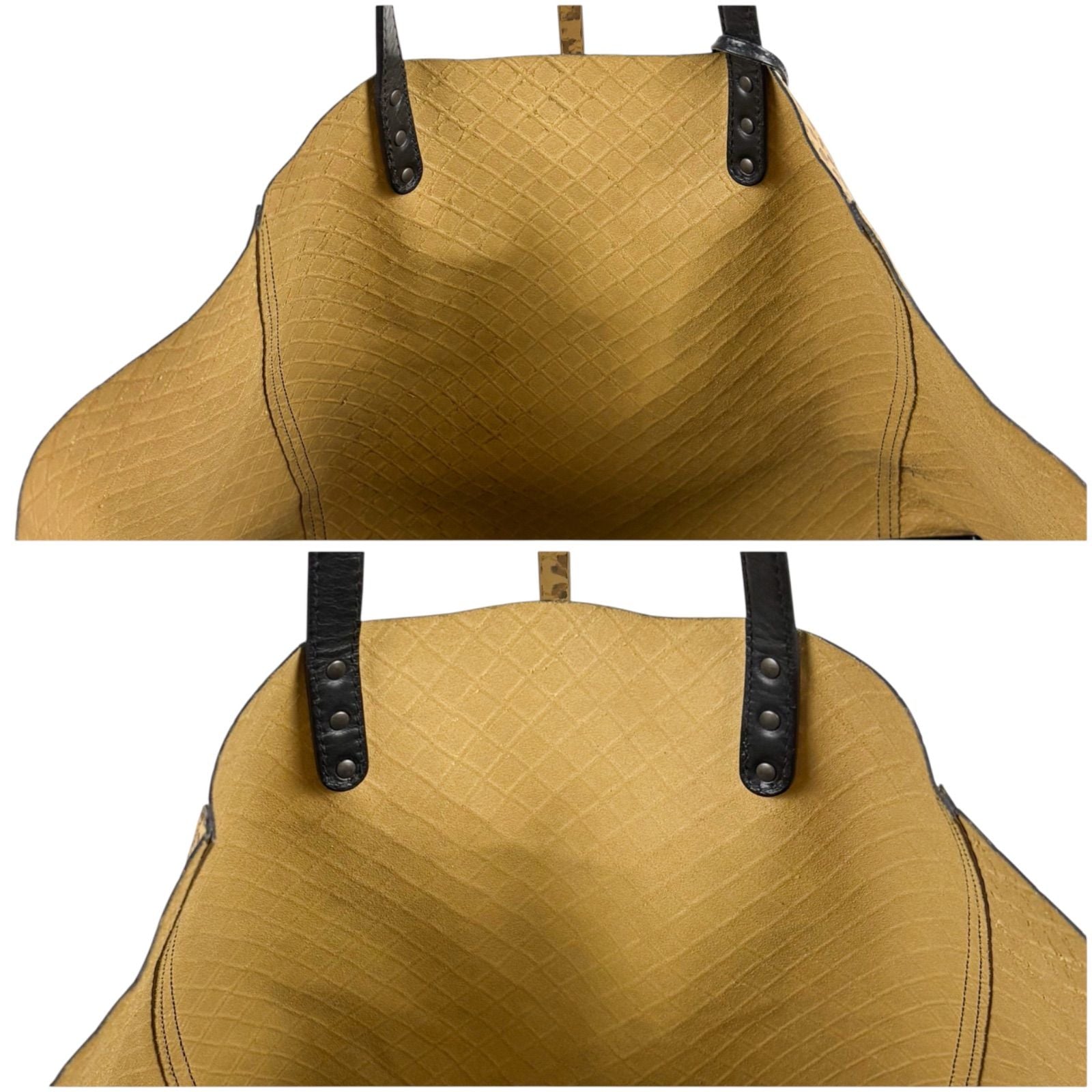 Bottega Veneta Intreccio Mirage Tote Leopard Brown Beige Butterfly Charm — view 8