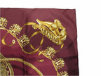 Hermes Scarf Carre 90 Yellow Golden Knight Red — view 2