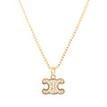 Celine Necklace Triomphe Rhinestone
