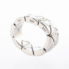Chanel Ring Quilted White Gold — view 5