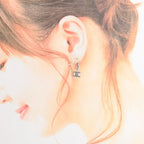 Celine Earrings Triomphe Rhinestone — view 5