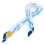 Hermes Scarf Twilly Scarves Blue