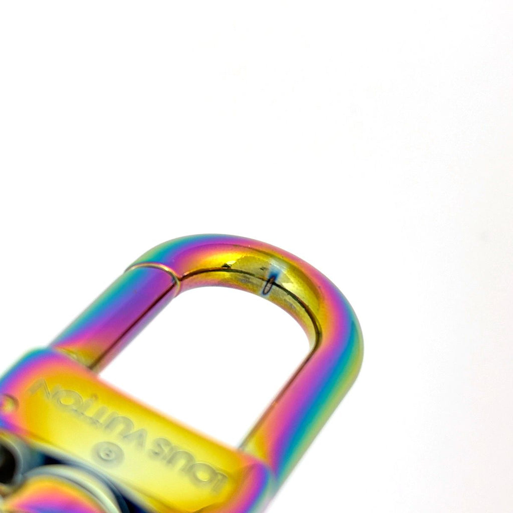 Louis Vuitton Porte Cles Rainbow Bag Charm Pink Multicolor — view 3