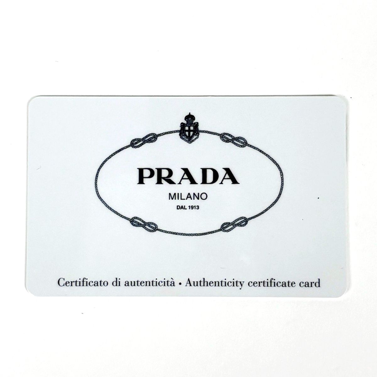 Prada Handbag 2-Way Tessuto Nylon Navy Nero — view 8