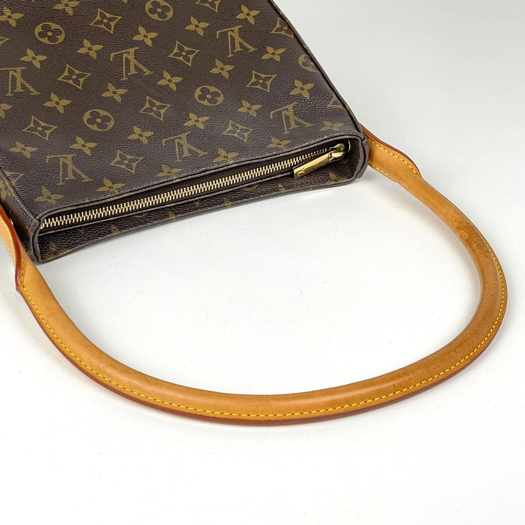 Louis Vuitton Looping MM Shoulder Bag Monogram Brown — view 7