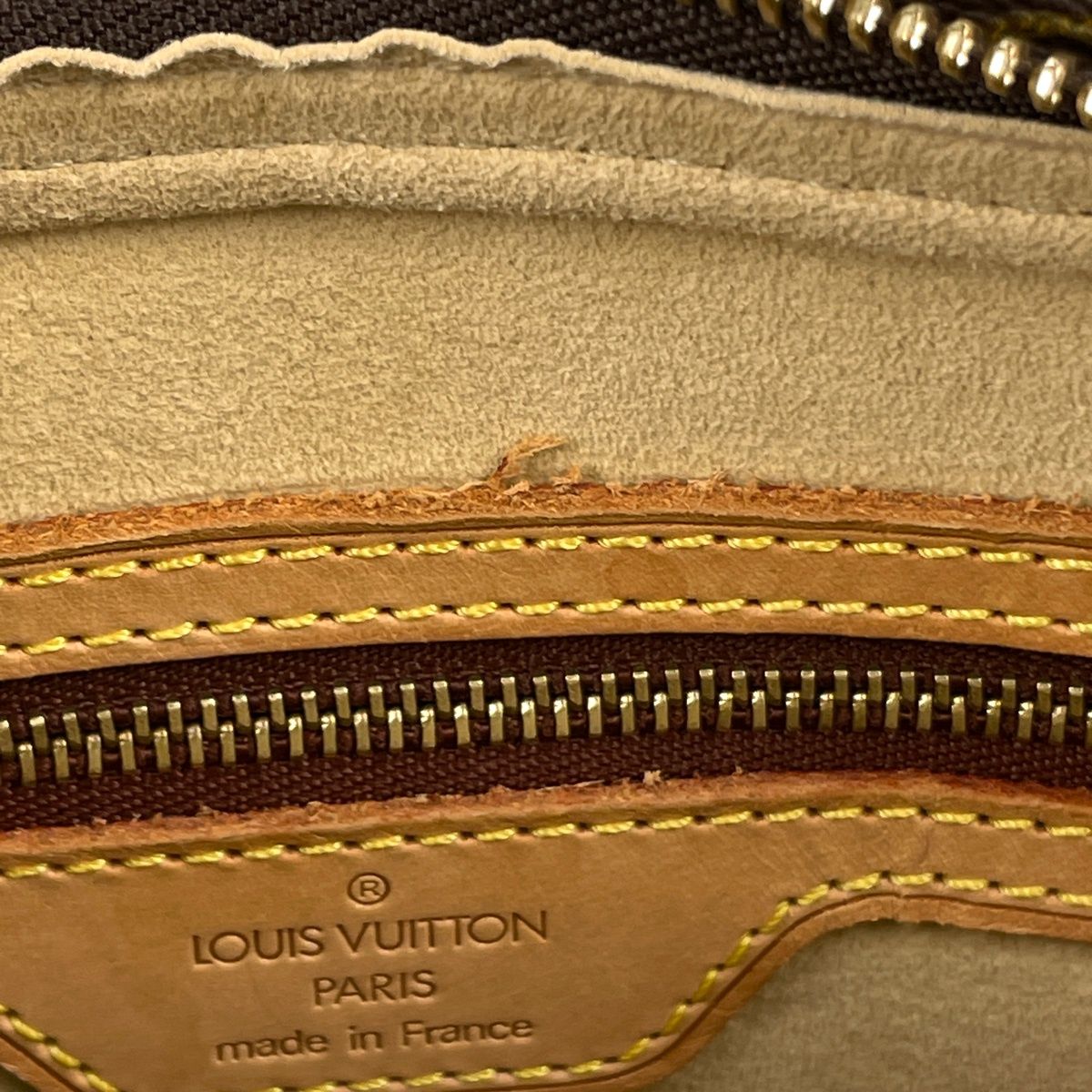 Louis Vuitton Looping MM Shoulder Bag Monogram Brown — view 8