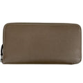Hermes Azap Long Silk in Zip Around Wallet Veau Etoupe