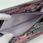 Hermes Azap Long Silk in Zip Around Wallet Veau Etoupe — view 6