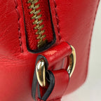 Louis Vuitton Saintonge Crossbody Shoulder Bag Monogram Brown Coquelicot — view 5